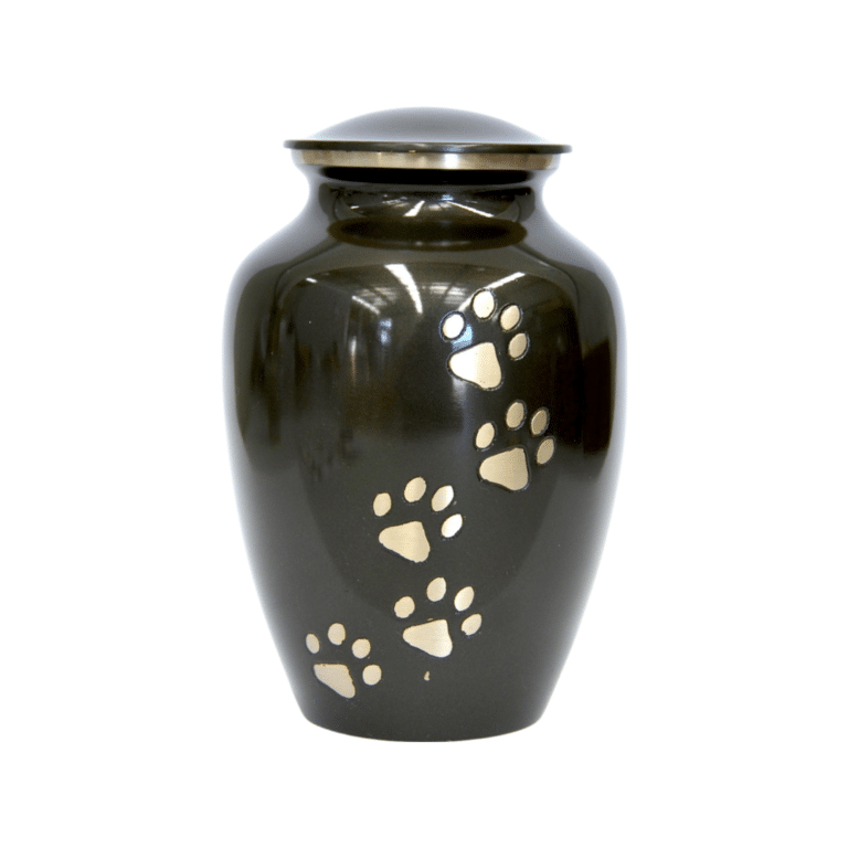 M7 - Slate with Pewter Paws - Passing Paws Pet Cremations