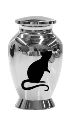 E20 - Exotic Urn - Silver Mouse