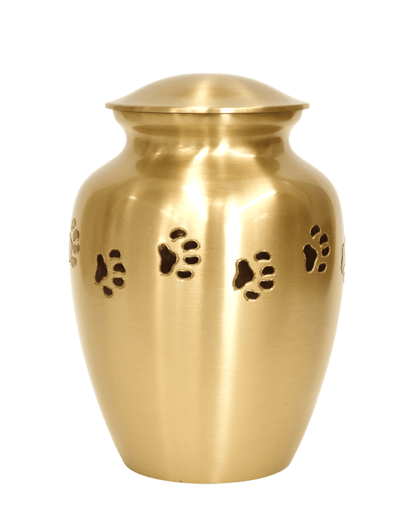 M4 - Gold Black Paws - Passing Paws Pet Cremations